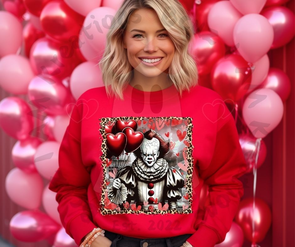 VALENTINES DAY- SLASHER LOVE CREWNECKS